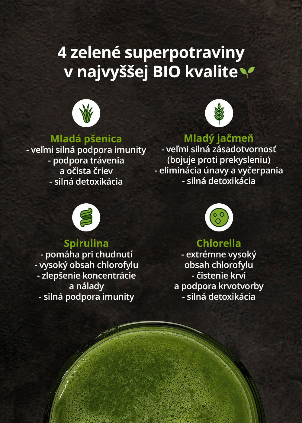 VENIRA super greens + probiotiká - vzorka