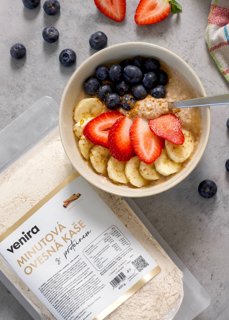 VENIRA minútová ovsená kaša s proteínom