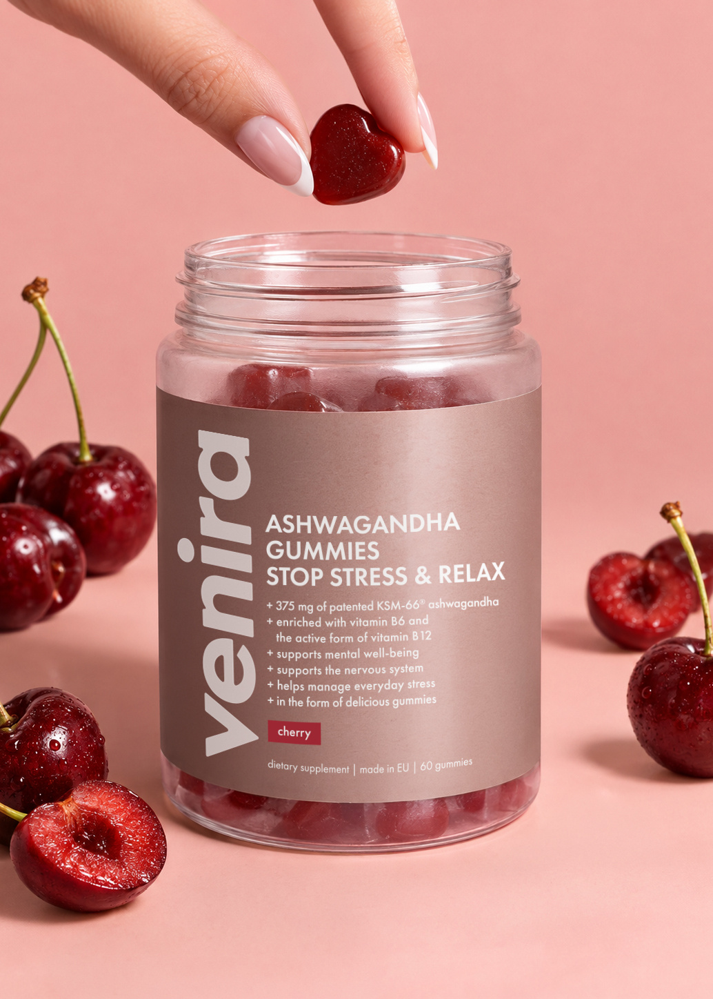 VENIRA ashwagandha gummies - stop stress & relax
