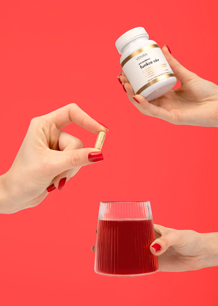 VENIRA na podporu funkcie ciev