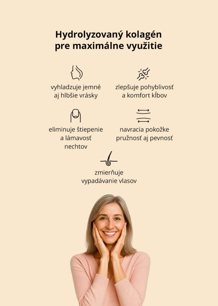 VENIRA PREMIUM kolagénový drink pre vlasy, nechty a pleť, age 50+ - vzorka