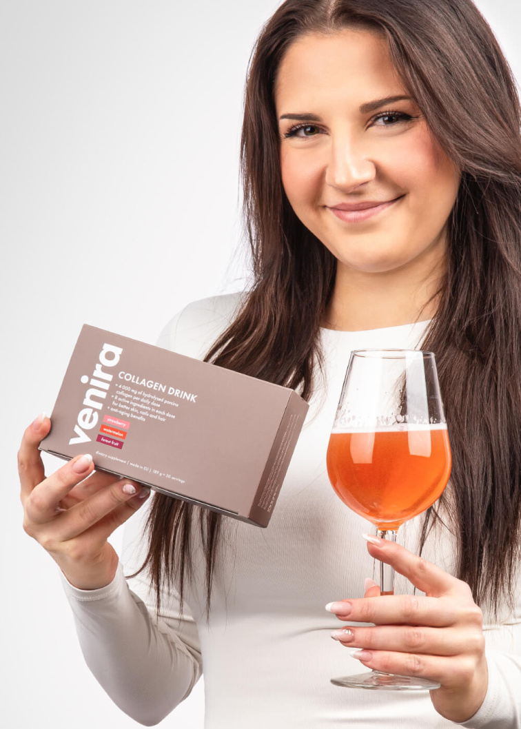 VENIRA kolagenový drink pro vlasy, nehty a pleť