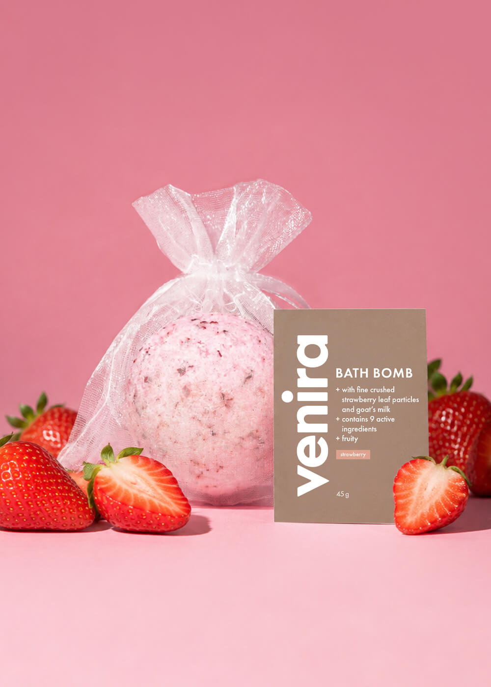VENIRA šumivá bomba do kúpeľa - ovocná