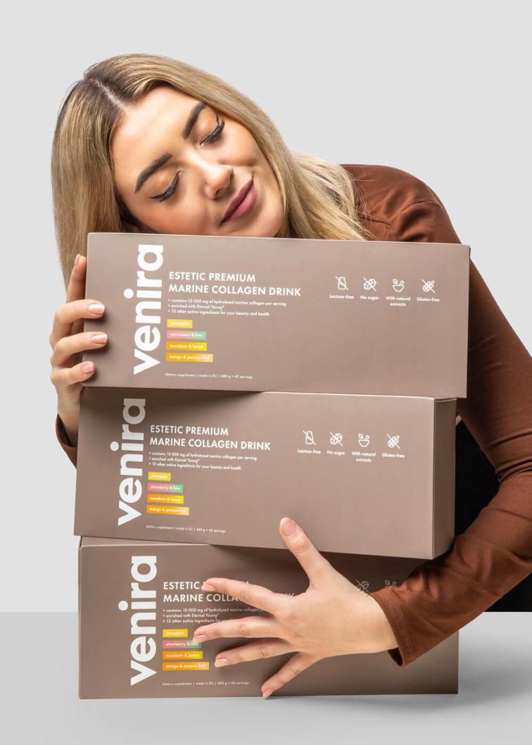 VENIRA ESTETIC PREMIUM kolagenový drink pre vlasy, nechty a pleť