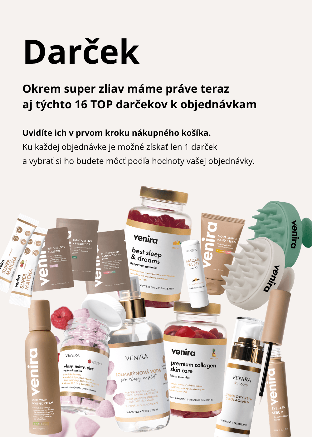 VENIRA super greens + probiotiká