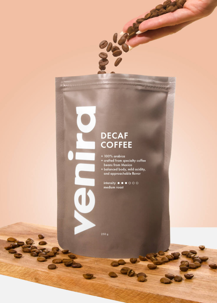 VENIRA decaf coffee