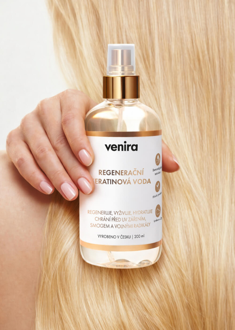 VENIRA regeneračná keratínová voda