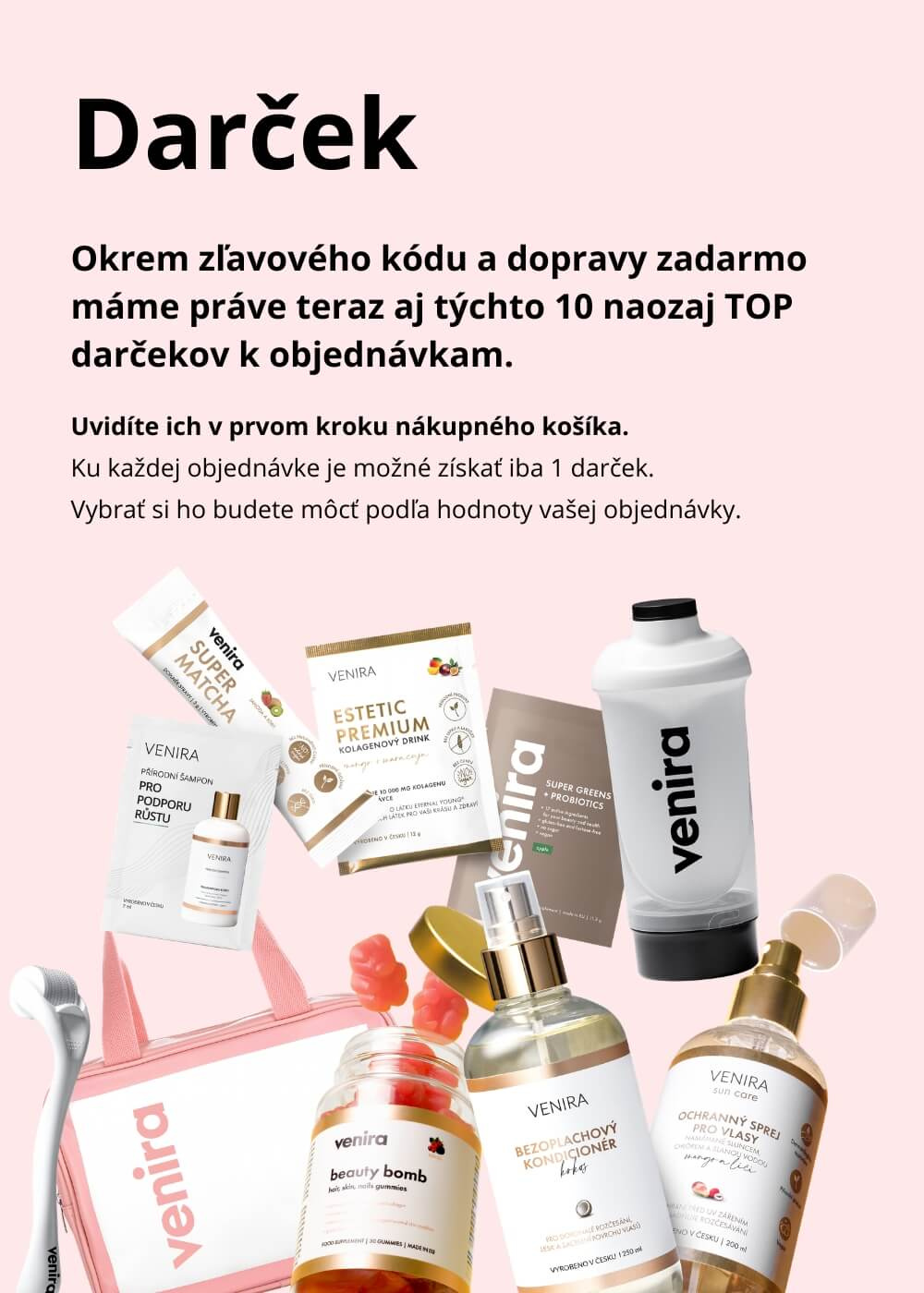 VENIRA sada kozmetických tašiek