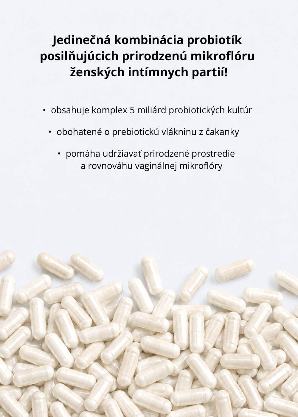VENIRA intimal care - vaginálne probiotiká