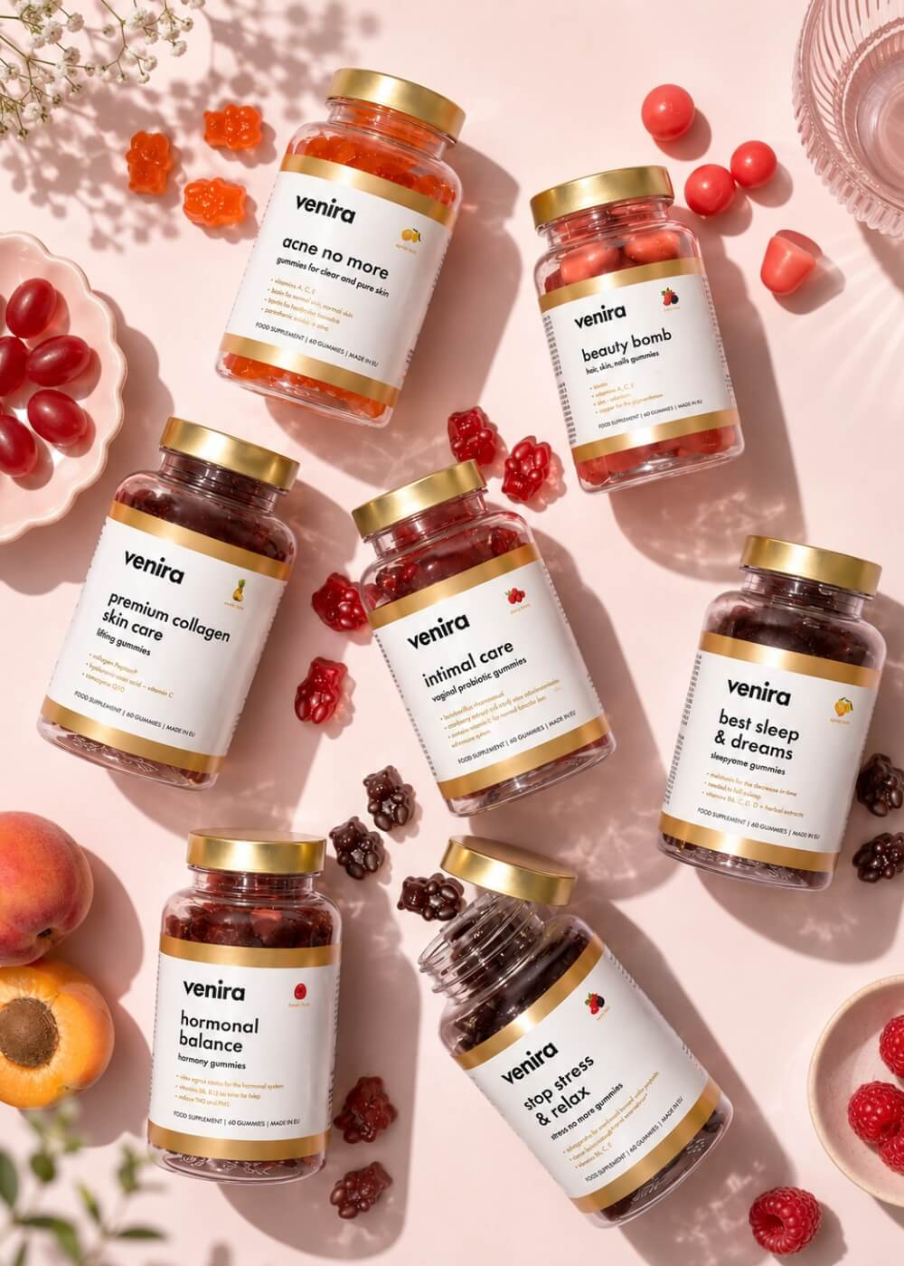 VENIRA stop stress & relax - stress no more gummies