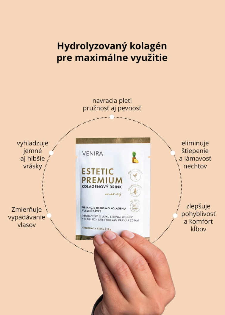 VENIRA ESTETIC PREMIUM kolagénový drink - vzorka