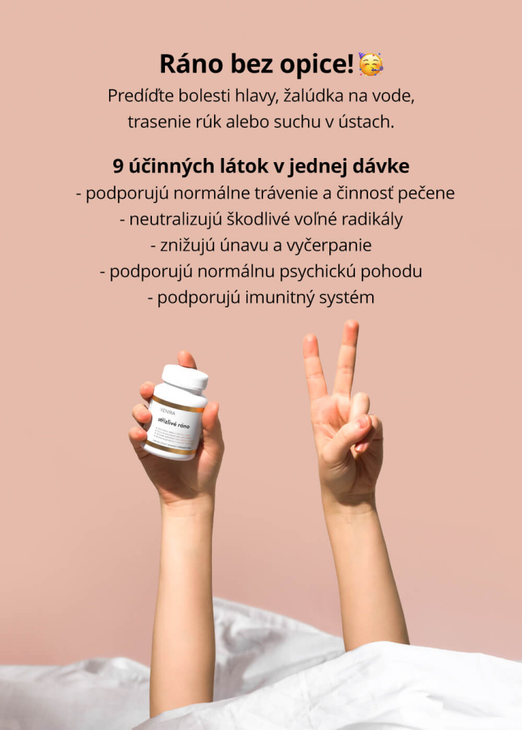 VENIRA triezve ráno - party pack