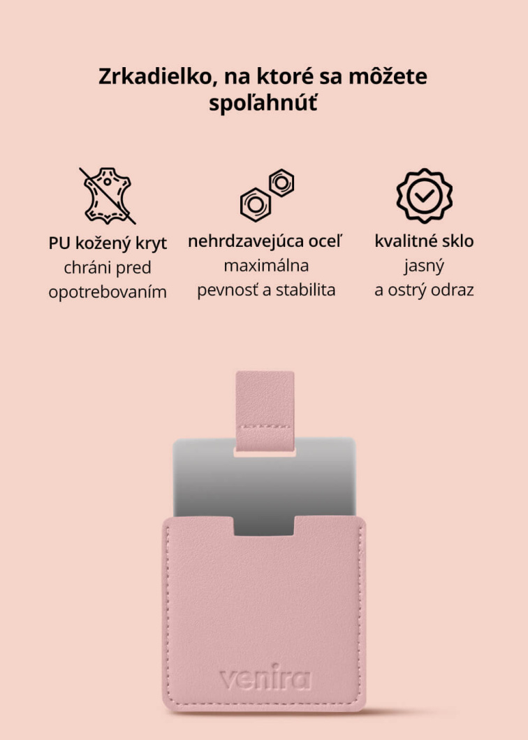 VENIRA kozmetické zrkadlo