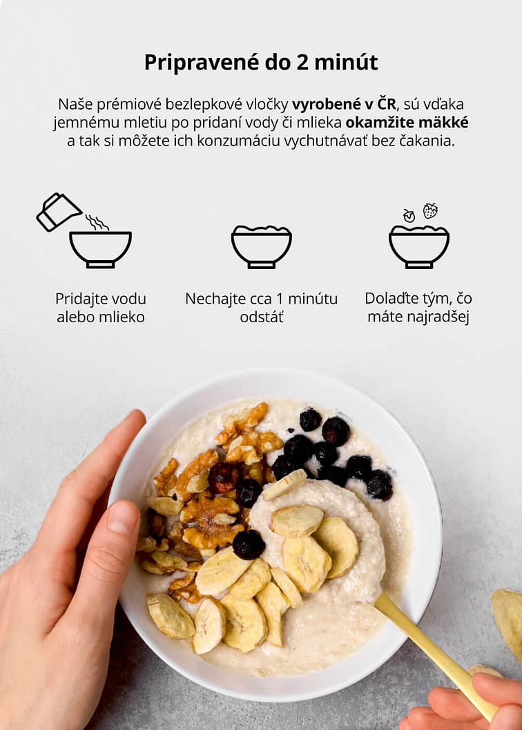 VENIRA minútová ovsená kaša s proteínom