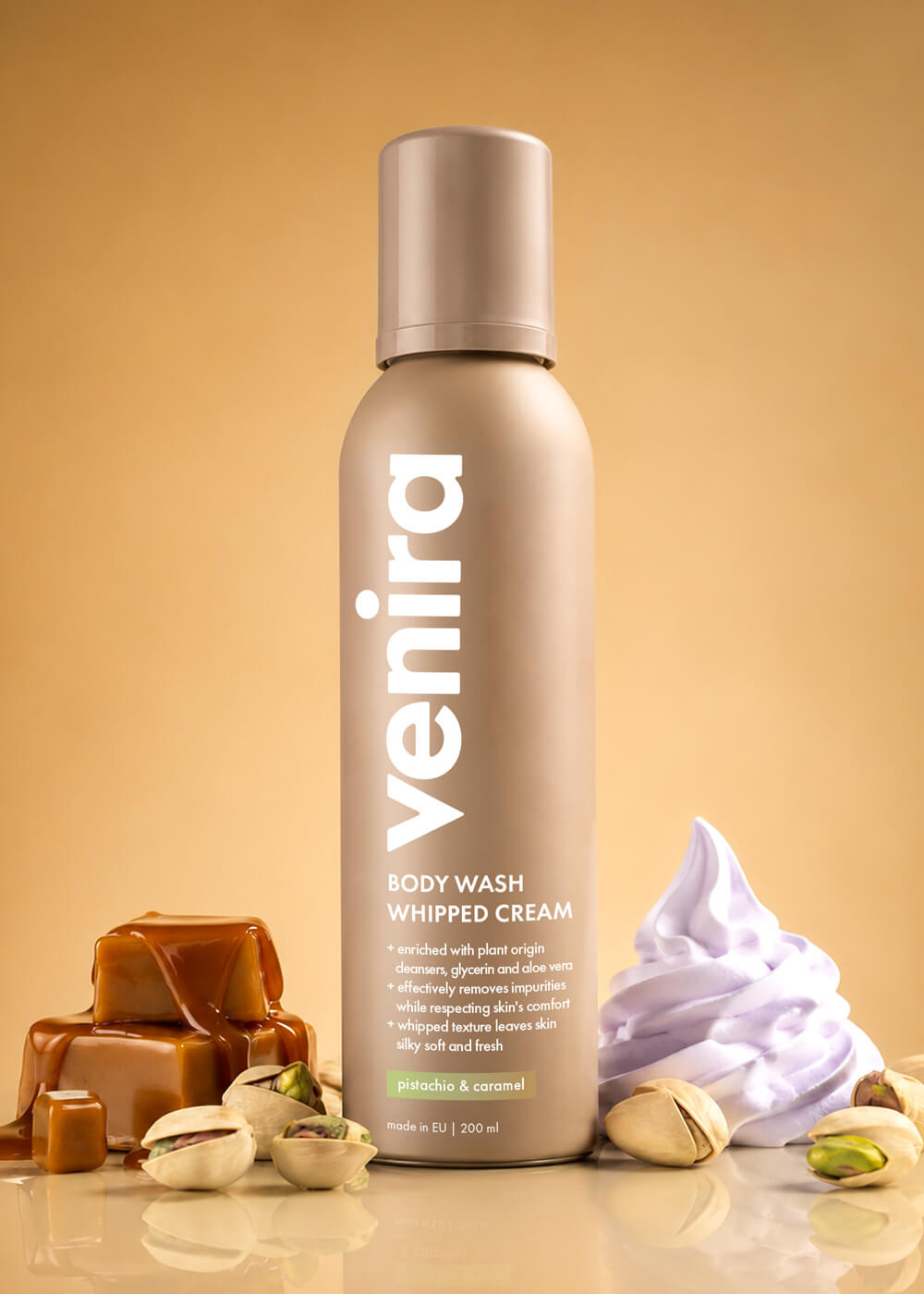 VENIRA body wash whipped cream