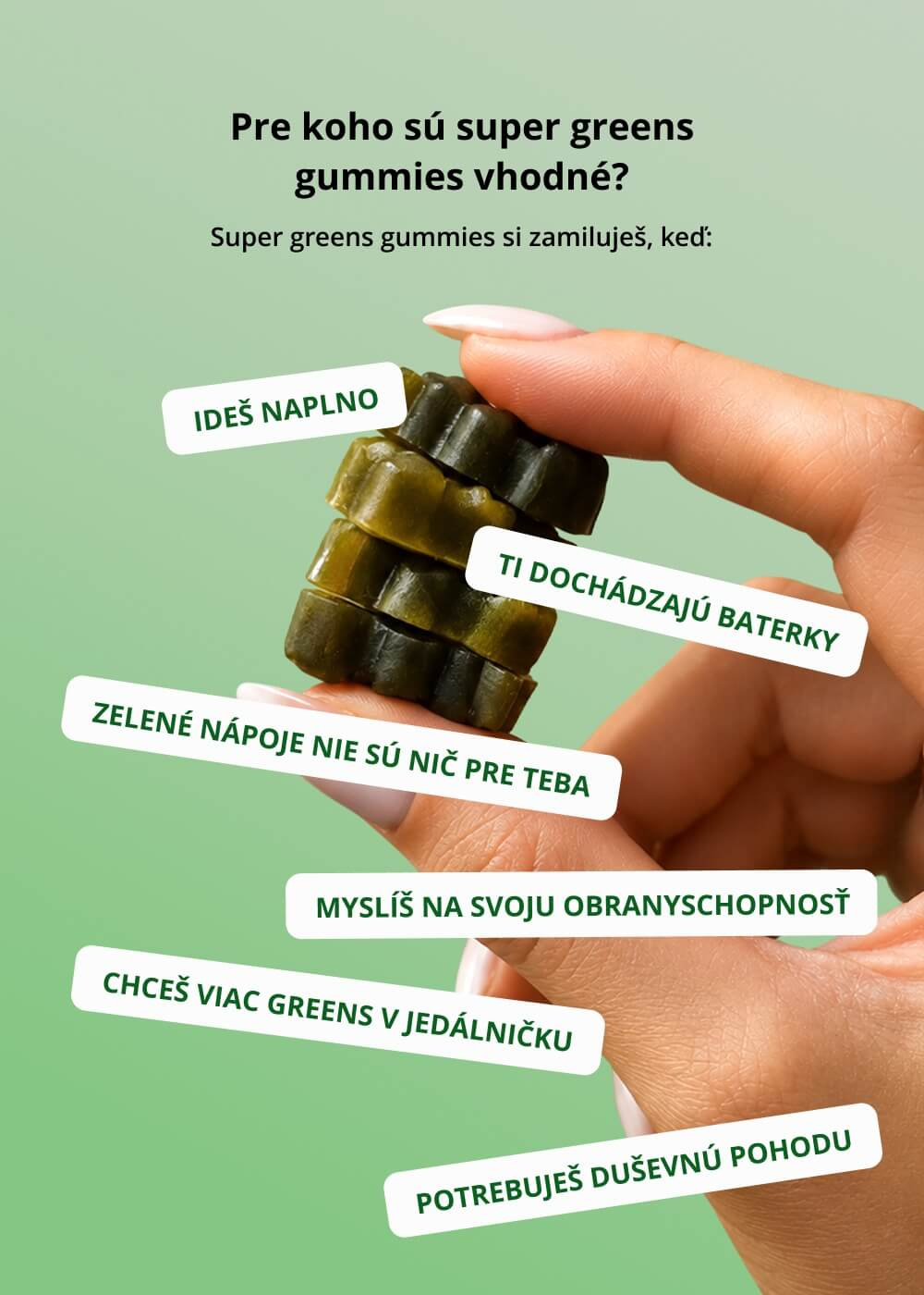 VENIRA super greens gummies