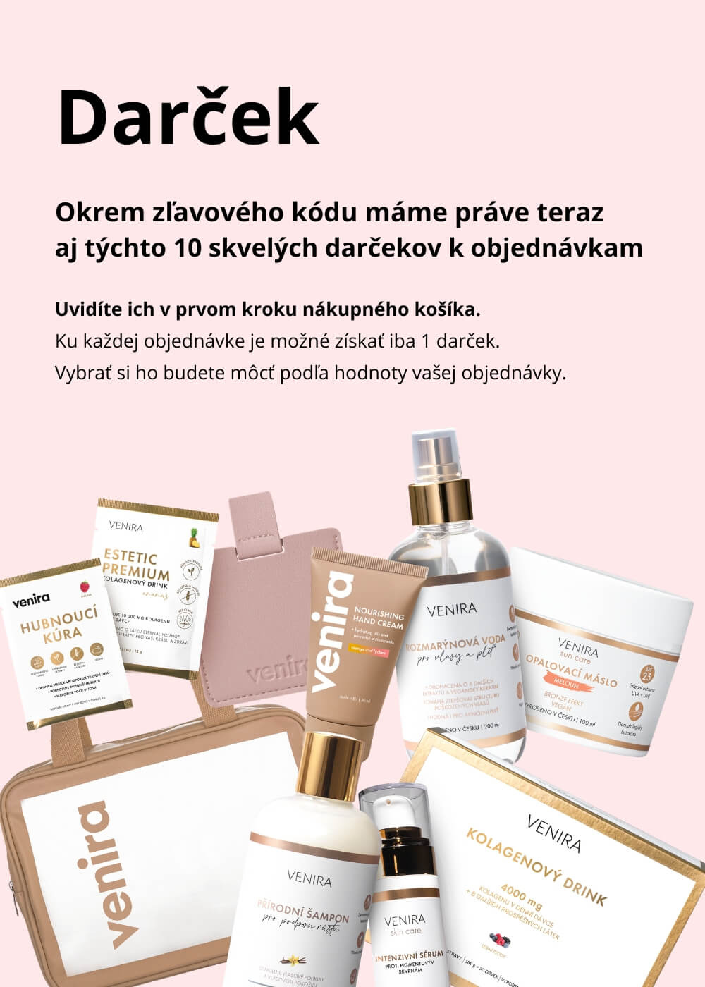 VENIRA micelárna voda pre citlivú pleť
