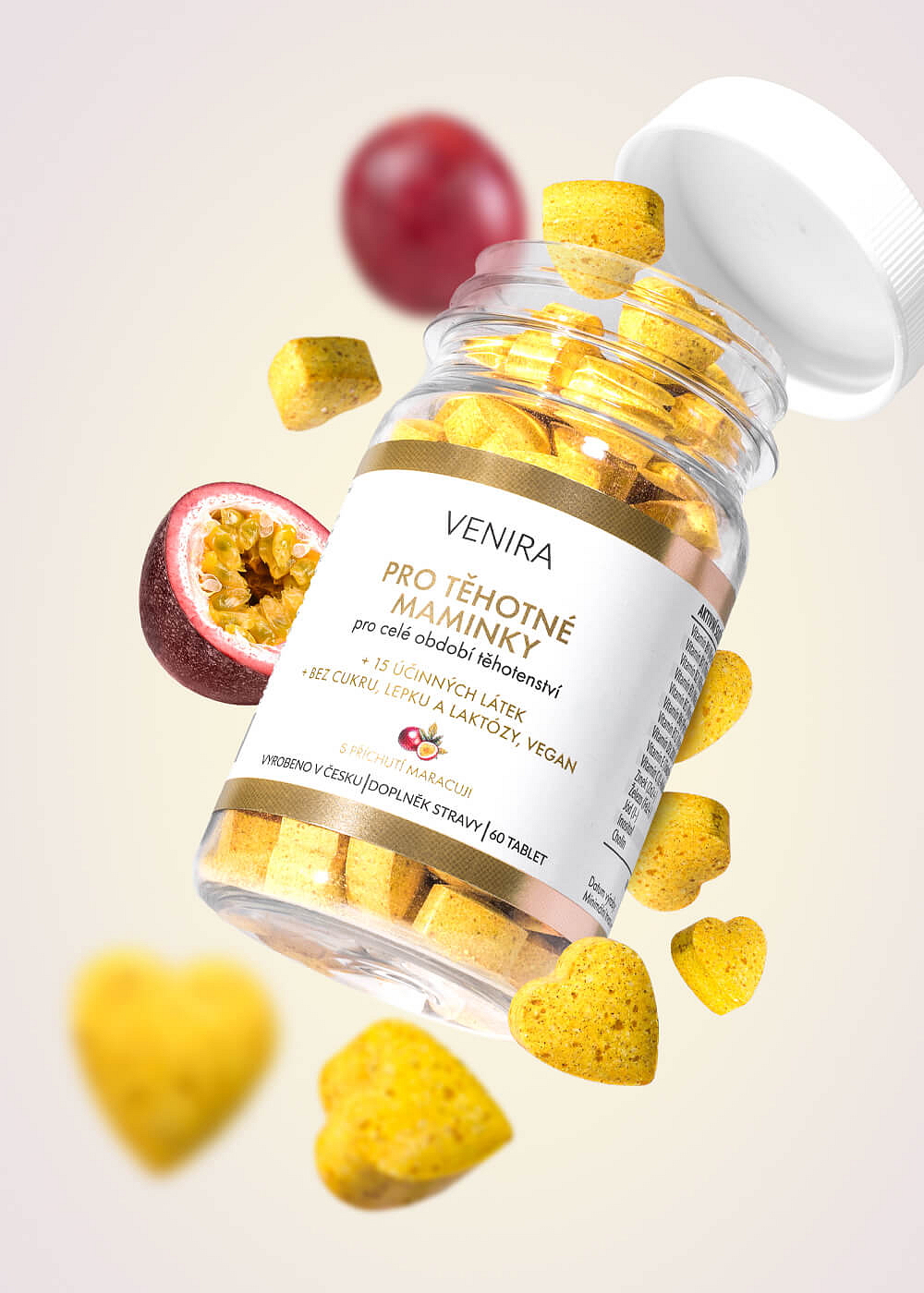 VENIRA vitamíny pre tehotné ženy, 1.-3. trimester