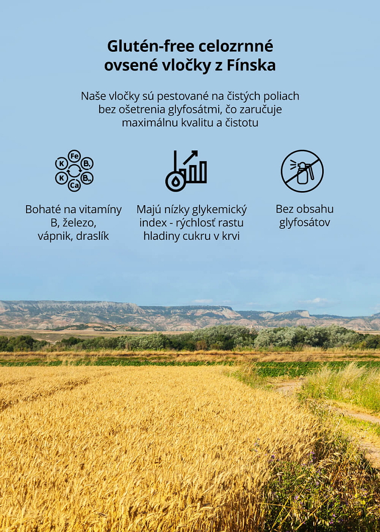 VENIRA superfast bezlepkové minútové ovsené vločky