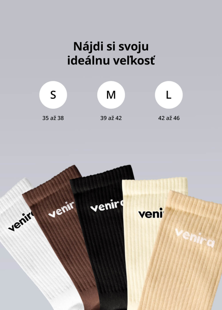 VENIRA ponožky