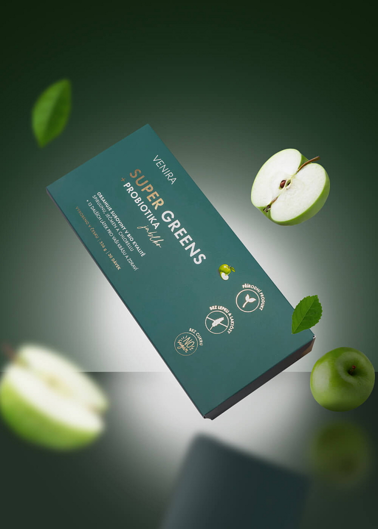 VENIRA super greens + probiotiká