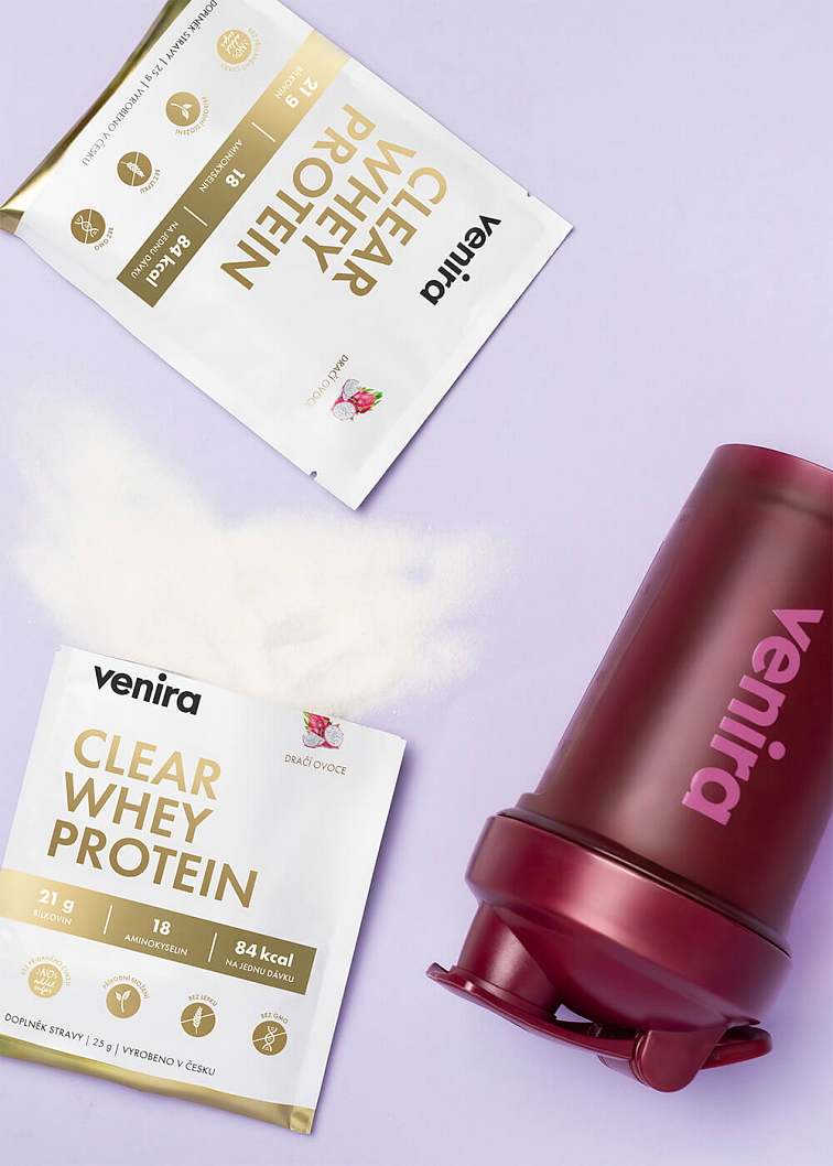VENIRA clear whey proteín / proteínová limonáda - vzorka