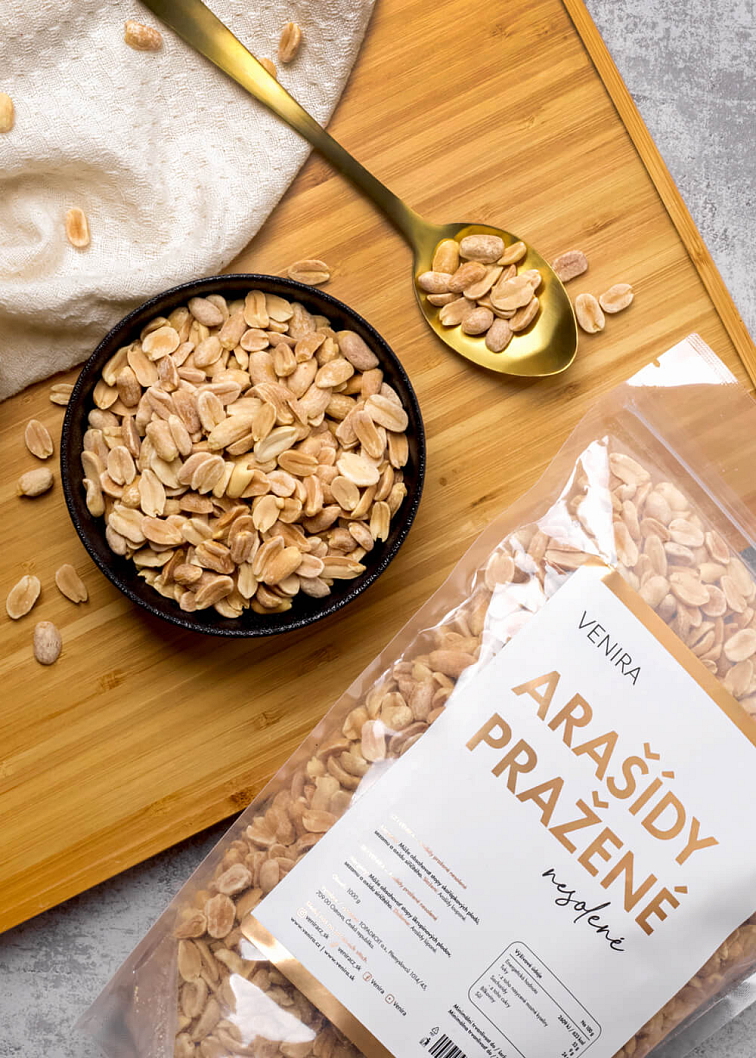 VENIRA arašidy pražené nesolené