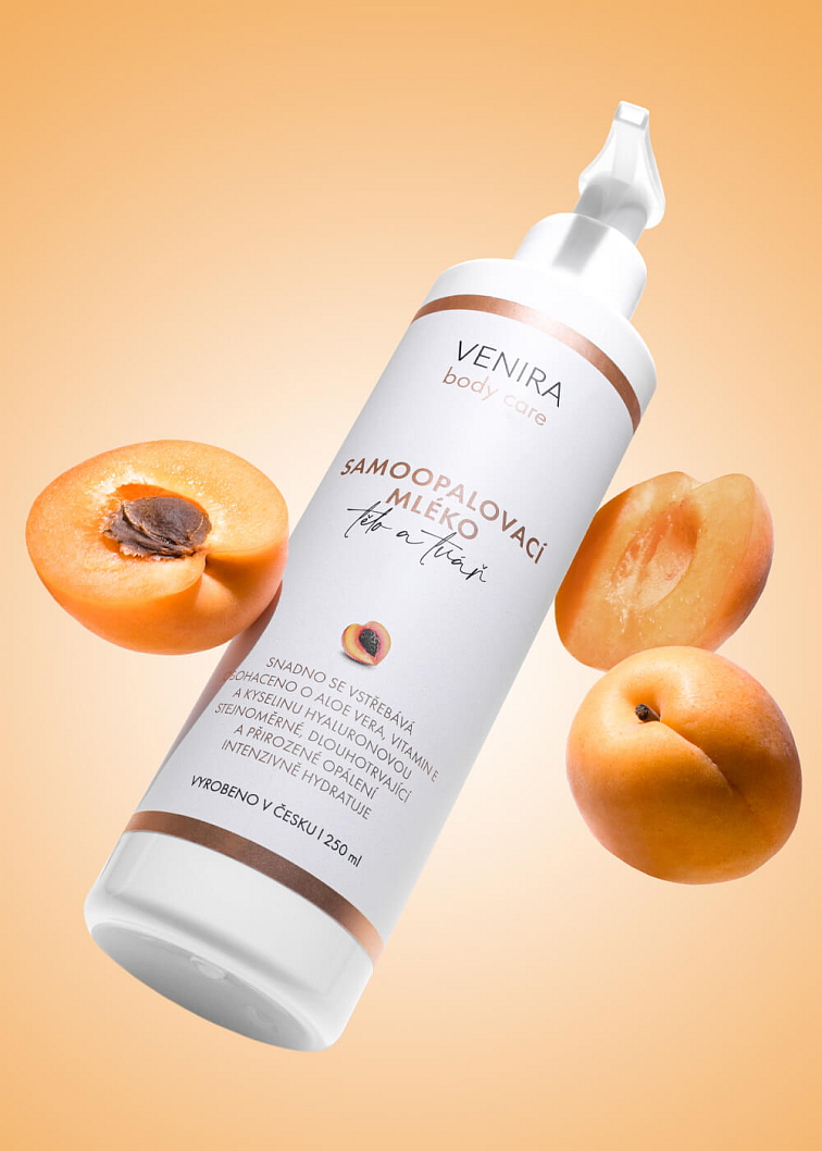 VENIRA samoopaľovacie mlieko