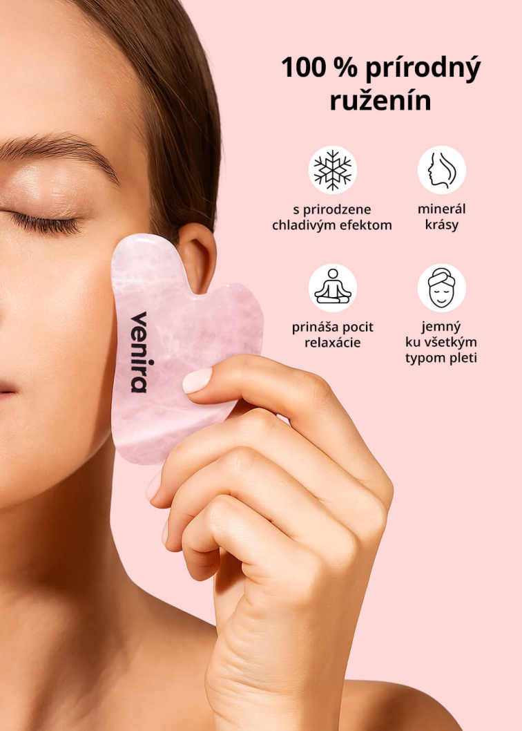 VENIRA gua sha masážny kameň