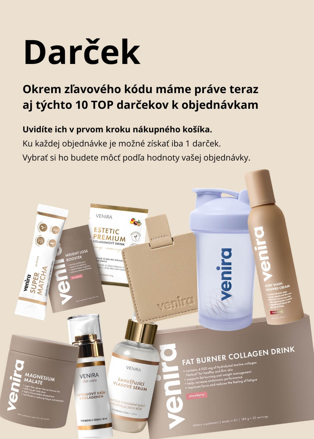 VENIRA hair & beard booster pre mužov