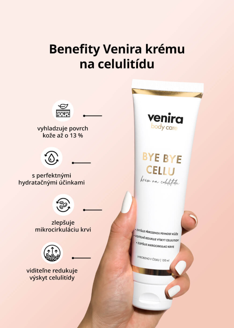 VENIRA bye bye cellu - krém na celulitídu