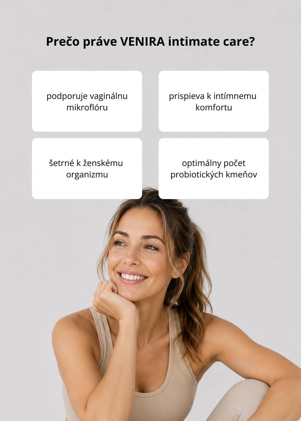 VENIRA intimal care - vaginálne probiotiká