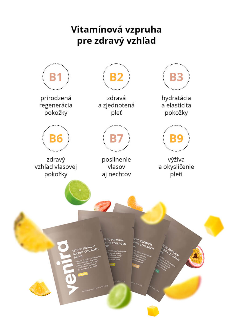 VENIRA ESTETIC PREMIUM kolagénový drink - vzorka