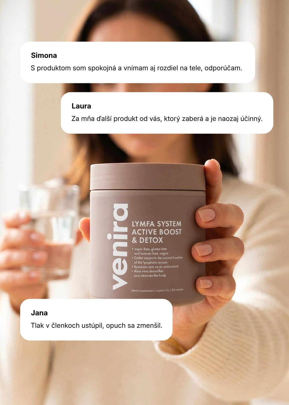VENIRA lymfa systém