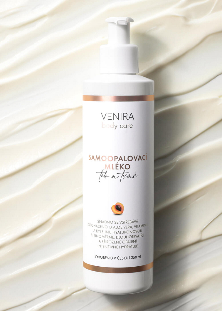 VENIRA samoopaľovacie mlieko