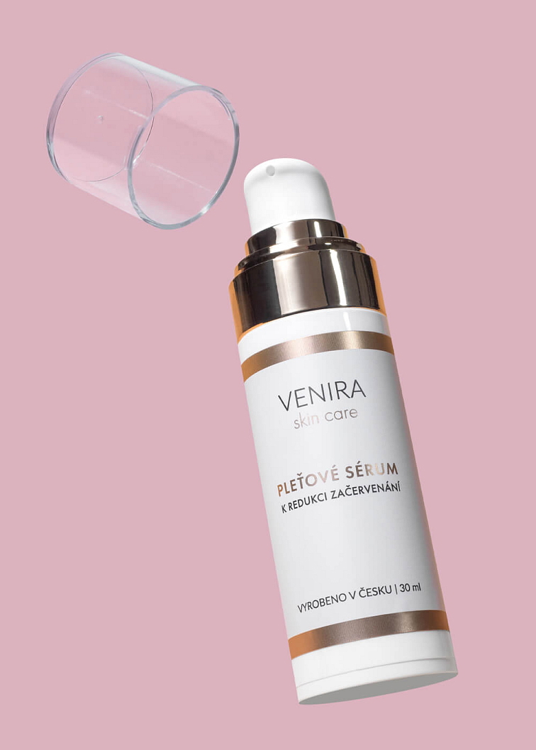 VENIRA pleťové sérum na redukciu začervenania