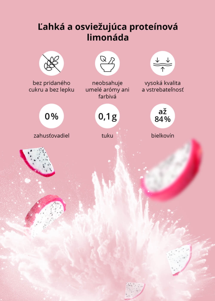 VENIRA clear whey proteín / proteínová limonáda - vzorka