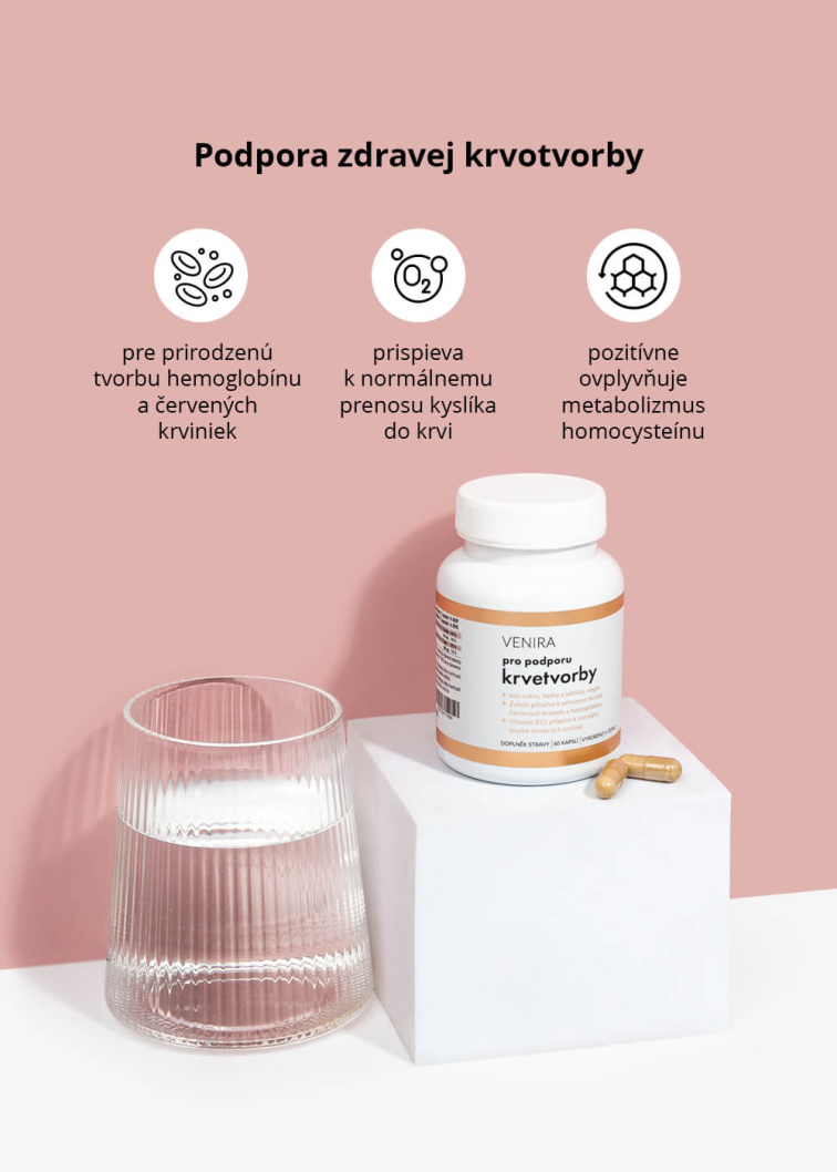 VENIRA podpora krvotvorby