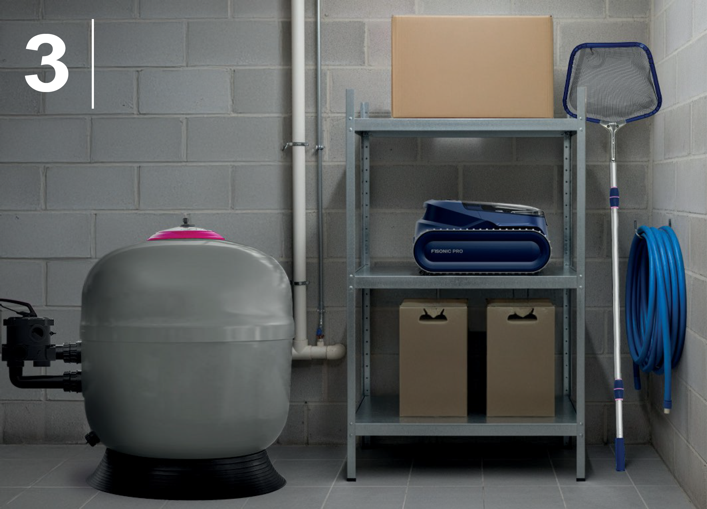 Jak správně zazimovat bateriové bazénové vysavače BWT?