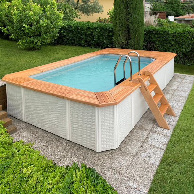 Luxusní bazény Technypools s obložením SOLAIRE: dokonalá oáza vaší zahrady