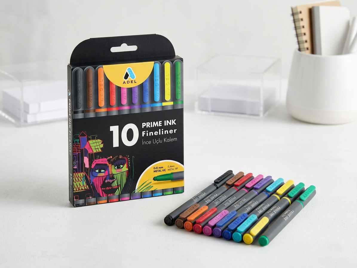 Popisovače Prime Ink liner sada (10ks) - základní odstíny