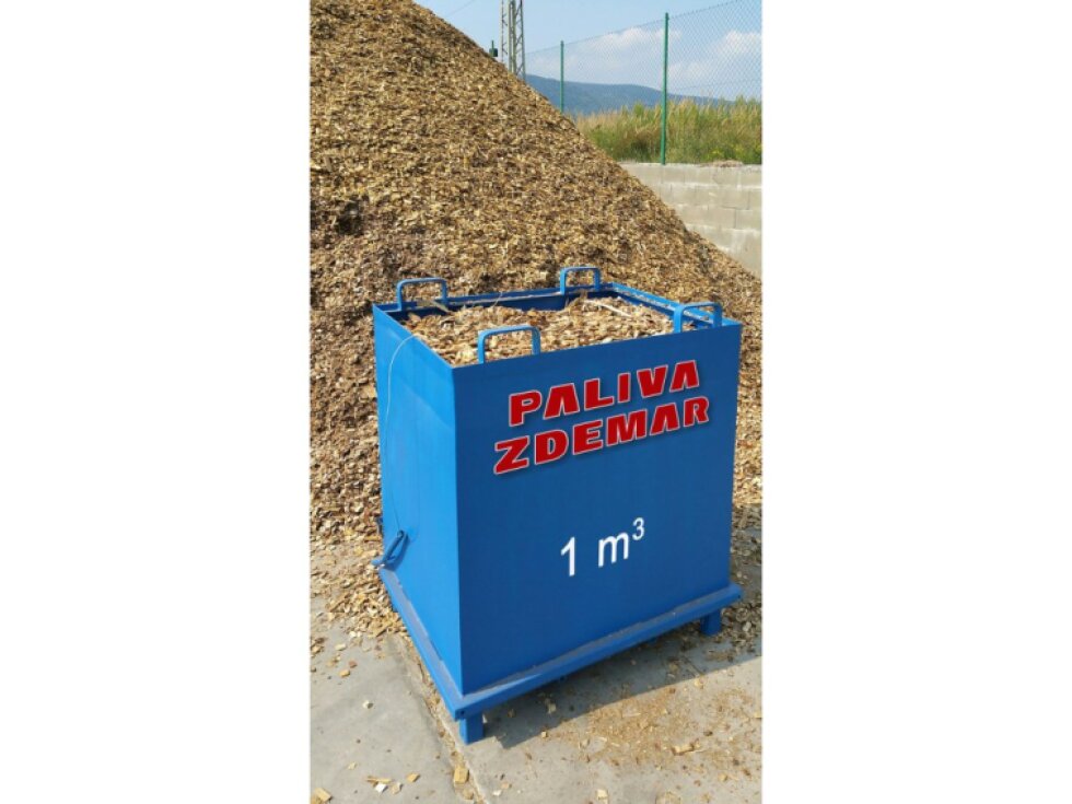 Tříděná dřevní mulčovací štěpka