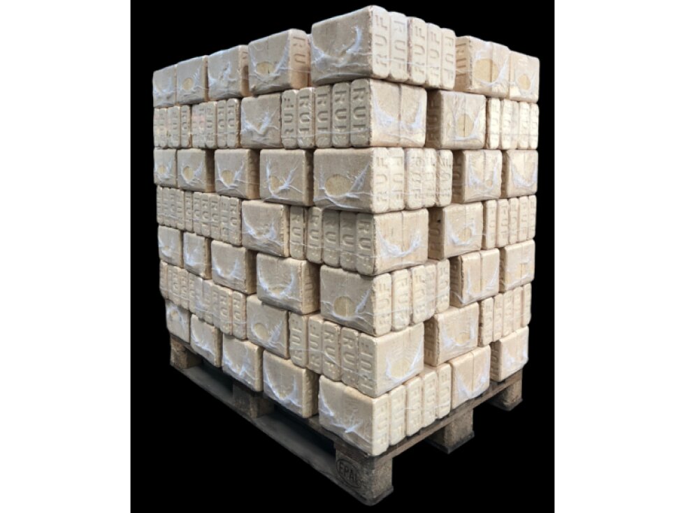 Dřevěné brikety RUF 10 kg