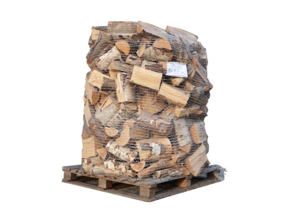 Palivové dřevo, Bříza štípaná 33 cm - balení PackFix