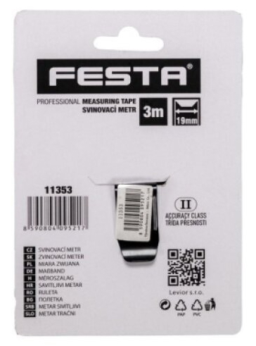 Metr svinovací FESTA