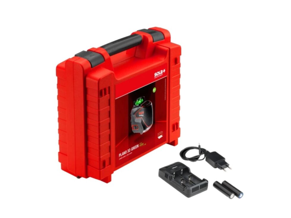 Křížový liniový laser SOLA PLANO 3D Green