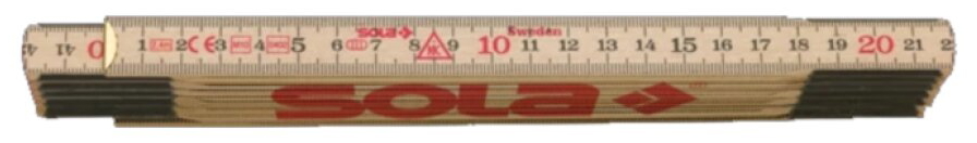 Skládací metr SOLA H 2.4/12