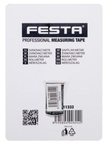Metr svinovací FESTA Autolock