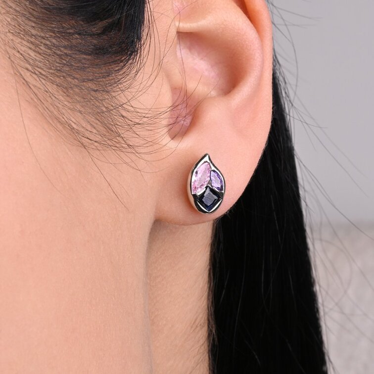 Sada šperků s barevnými zirkony 19038.3