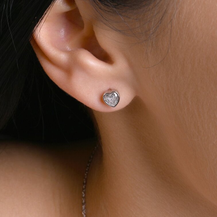 Sada šperkov so zirkónmi srdiečka 19036.1